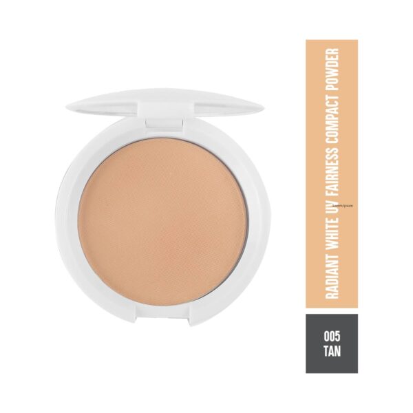 CB RADIANT WHITE UV FAIRNESS COMPACT POWDER TAN 005