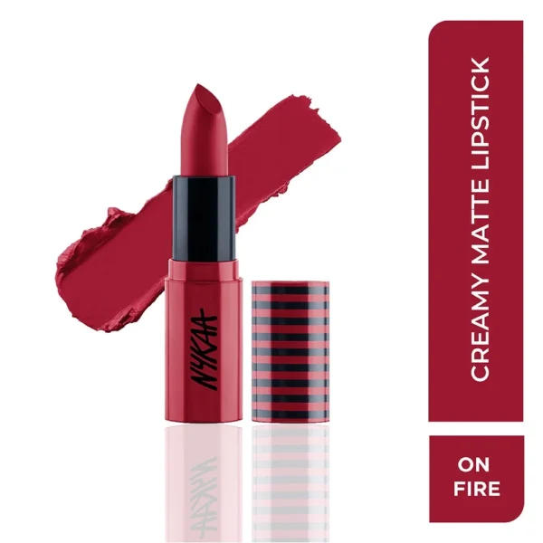 NYKAA SO CREME LIPSTICK ON FIRE